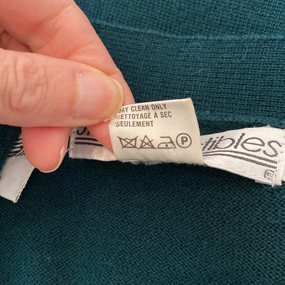 Vintage JH Collectibles Merino Wool Cardigan Sweater - Picture 8 of 10